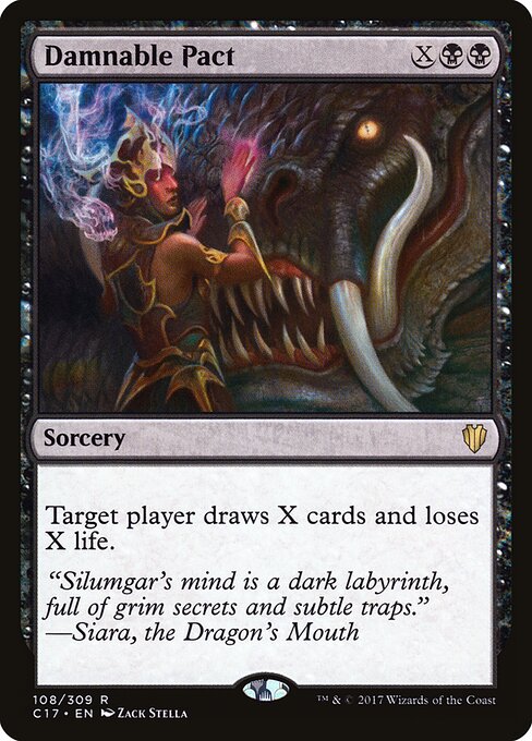 Damnable Pact - Commander 2017 - 108