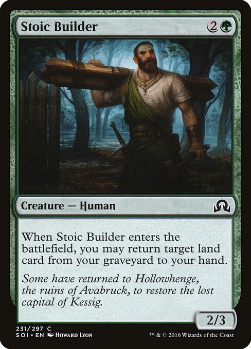 Stoic Builder - Shadows over Innistrad - 231