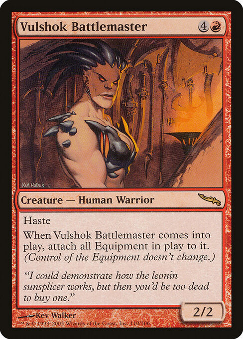 Vulshok Battlemaster - Mirrodin - 110