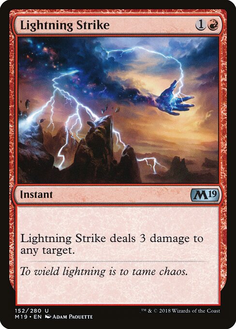 Lightning Strike - Core Set 2019 - 152