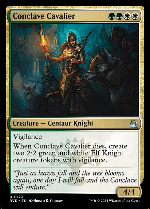 Conclave Cavalier - Ravnica Remastered - 173