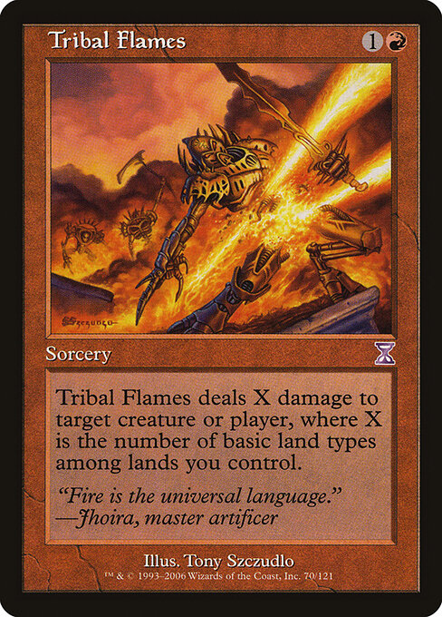Tribal Flames - Time Spiral Timeshifted - 70