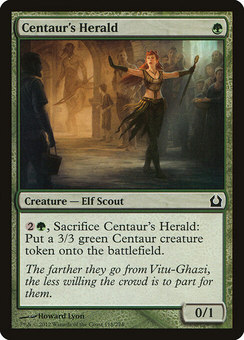 Centaur's Herald - Return to Ravnica - 118