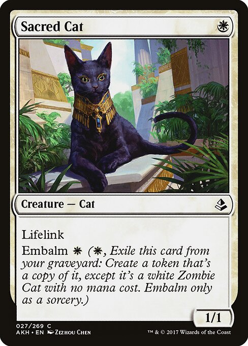Sacred Cat - Amonkhet - 27