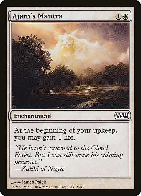 Ajani's Mantra - Magic 2011 - 2