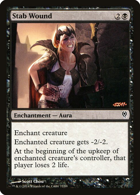 Stab Wound - Duel Decks: Jace vs. Vraska - 72