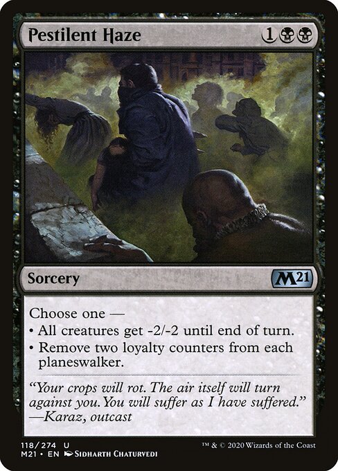 Pestilent Haze - Core Set 2021 - 118