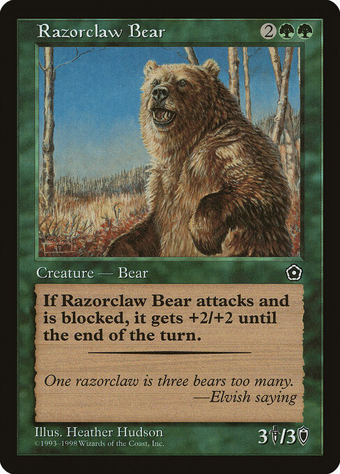 Razorclaw Bear - Portal Second Age - 142