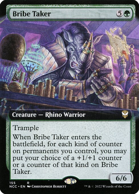 Bribe Taker - New Capenna Commander - 155