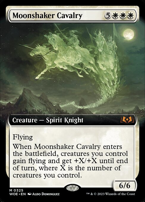 Moonshaker Cavalry - Wilds of Eldraine - 325