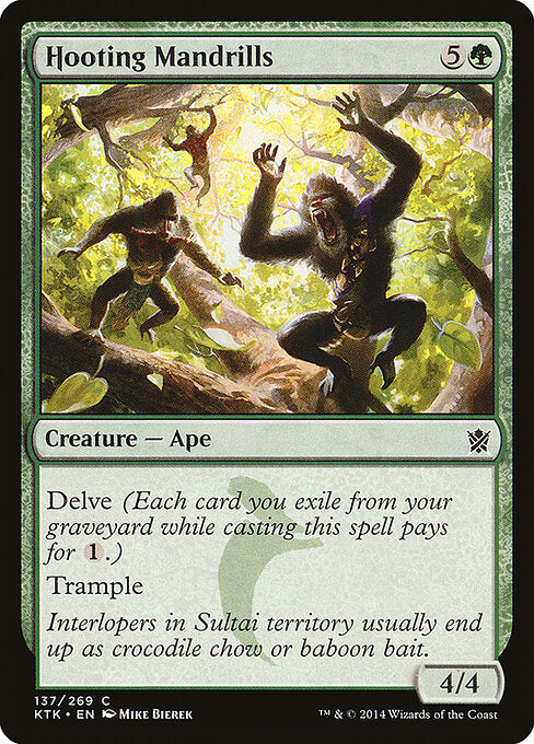 Hooting Mandrills - Khans of Tarkir - 137