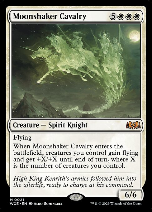 Moonshaker Cavalry - Wilds of Eldraine - 21