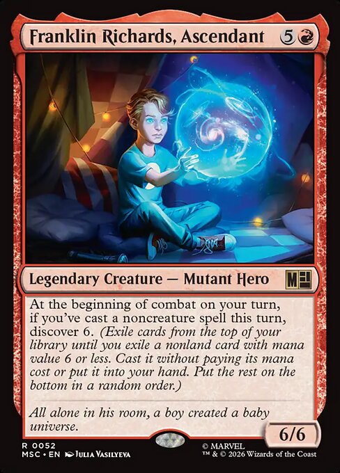 Franklin Richards, Ascendant - Marvel Super Heroes Commander - 52