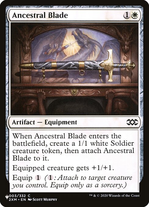 Ancestral Blade - The List - 2XM-3