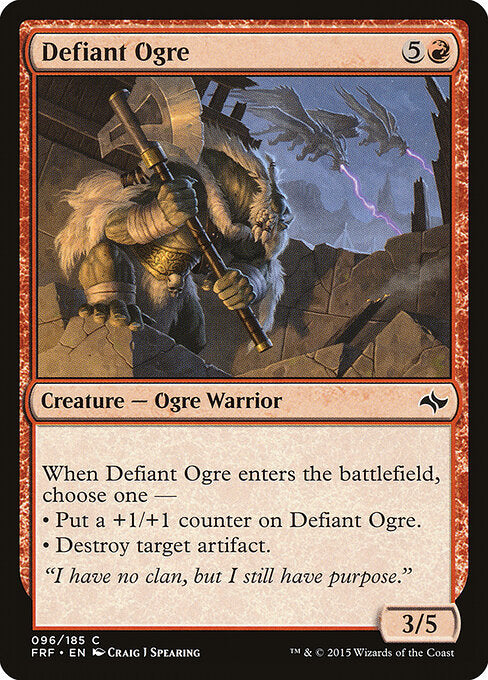 Defiant Ogre - Fate Reforged - 96