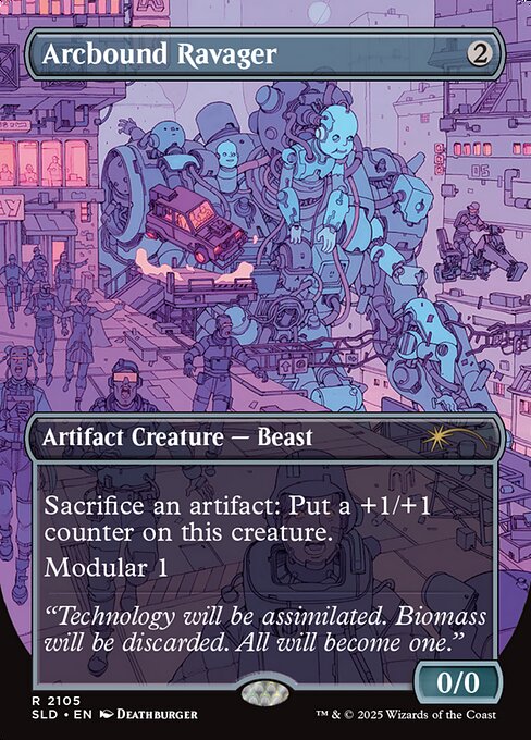 Arcbound Ravager - Secret Lair Drop - 2105