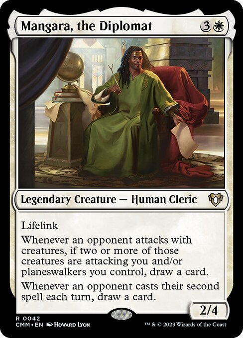 Mangara, the Diplomat - Commander Masters - 42