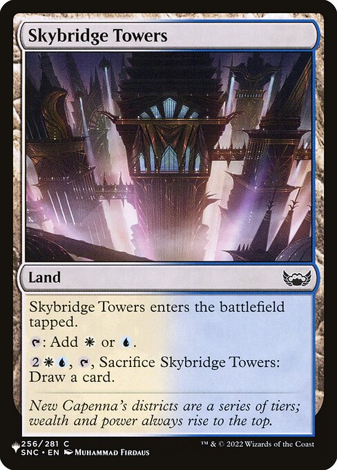 Skybridge Towers - The List - SNC-256