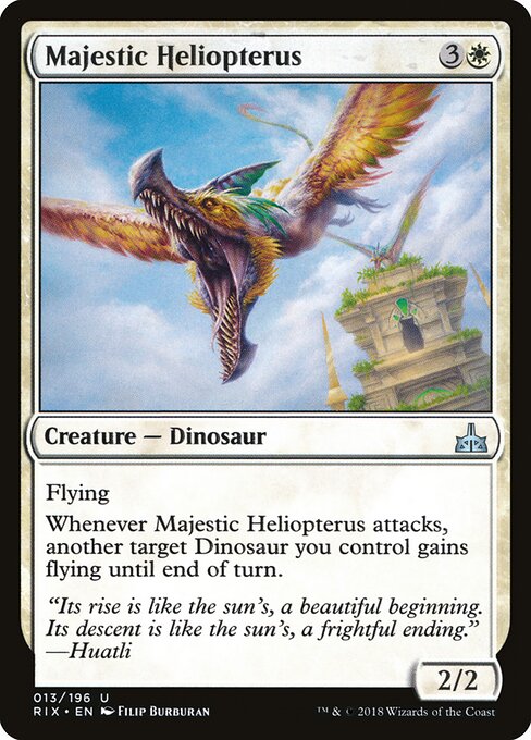 Majestic Heliopterus - Rivals of Ixalan - 13
