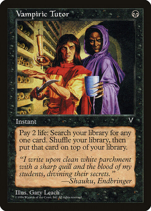 Vampiric Tutor - Visions - 72