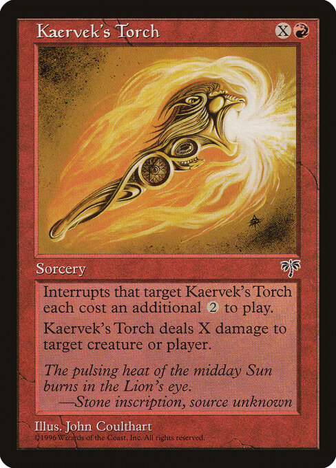 Kaervek's Torch - Mirage - 185
