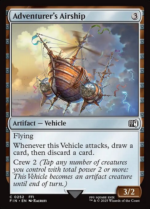 Adventurer's Airship - Final Fantasy - 252