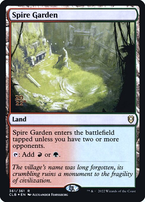 Spire Garden - Battle for Baldur's Gate Promos - 361s