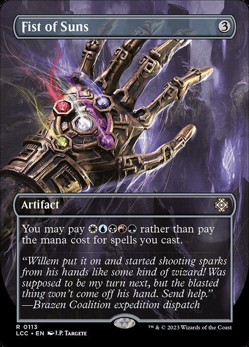 Fist of Suns - The Lost Caverns of Ixalan Commander - 113