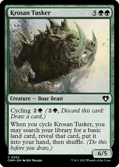 Krosan Tusker - Commander Masters - 302