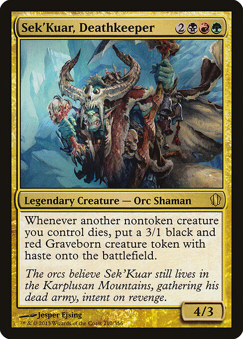 Sek'Kuar, Deathkeeper - Commander 2013 - 210