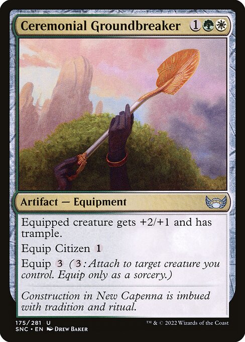 Ceremonial Groundbreaker - Streets of New Capenna - 175