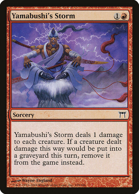Yamabushi's Storm - Champions of Kamigawa - 199