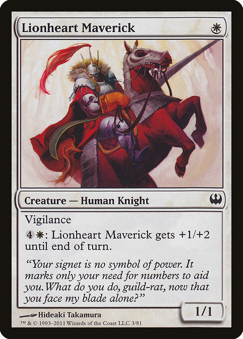 Lionheart Maverick - Duel Decks: Knights vs. Dragons - 3