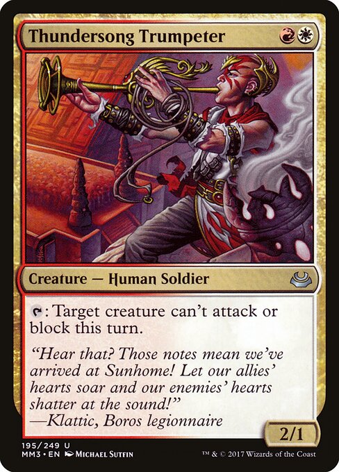Thundersong Trumpeter - Modern Masters 2017 - 195
