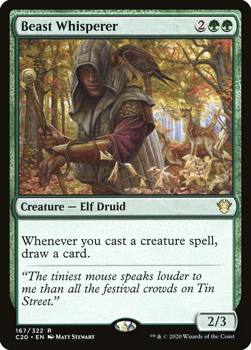 Beast Whisperer - Commander 2020 - 167