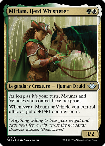 Miriam, Herd Whisperer [Outlaws of Thunder Junction]