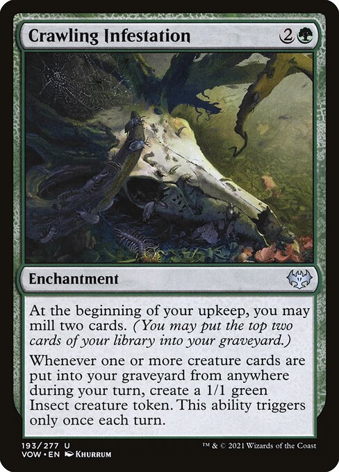 Crawling Infestation - Innistrad: Crimson Vow - 193