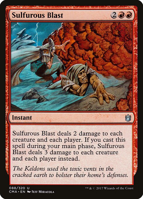 Sulfurous Blast - Commander Anthology - 88