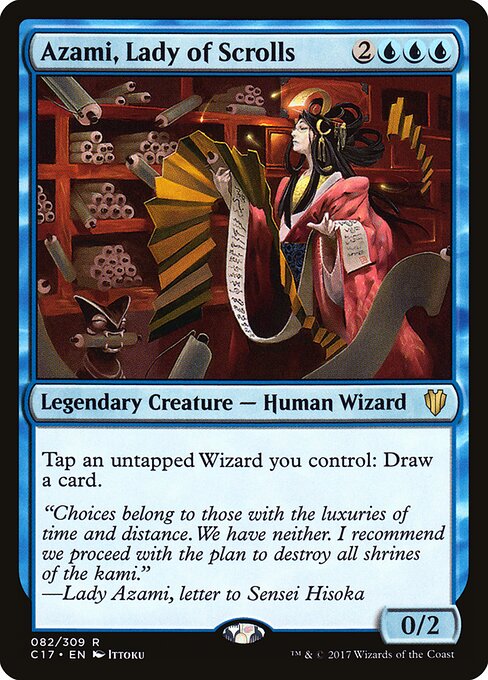 Azami, Lady of Scrolls - Commander 2017 - 82