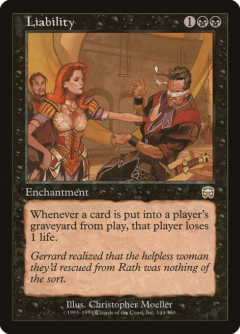 Liability - Mercadian Masques - 144
