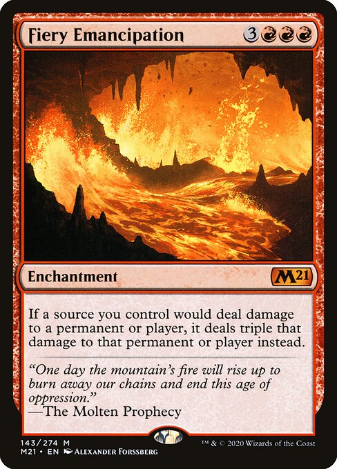 Fiery Emancipation - Core Set 2021 - 143