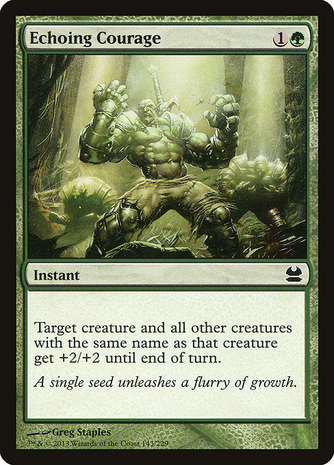 Echoing Courage - Modern Masters - 143