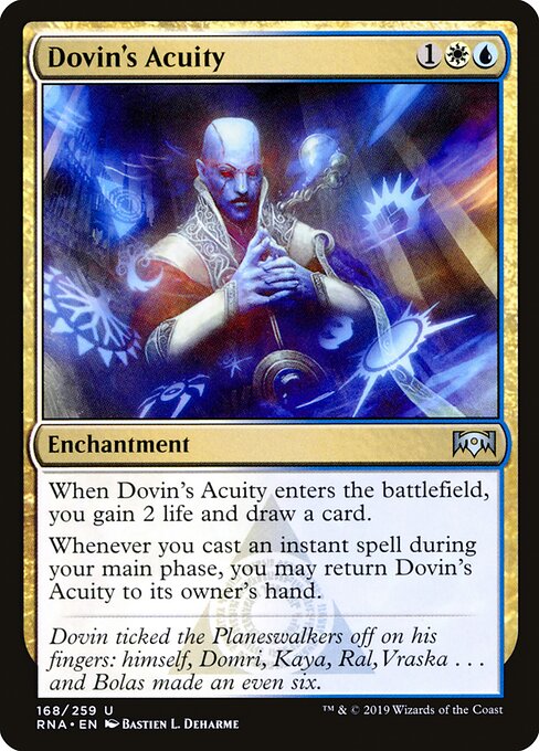 Dovin's Acuity - Ravnica Allegiance - 168