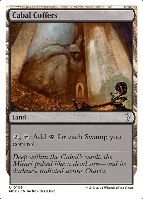 Cabal Coffers - Mystery Booster 2 - 106