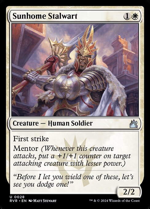 Sunhome Stalwart - Ravnica Remastered - 28