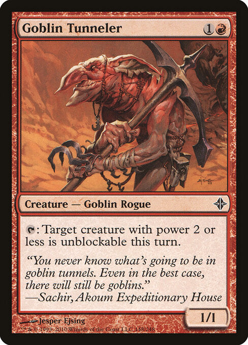 Goblin Tunneler - Rise of the Eldrazi - 148