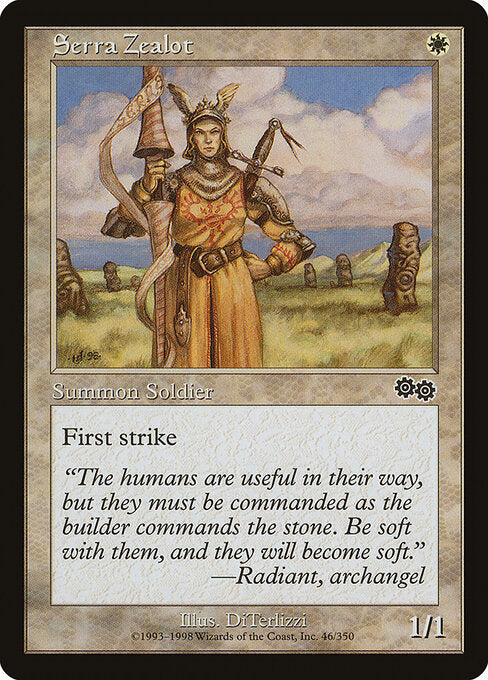Serra Zealot - Urza's Saga - 46