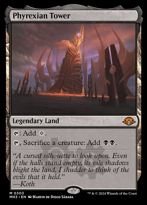 Phyrexian Tower - Modern Horizons 3 - 303