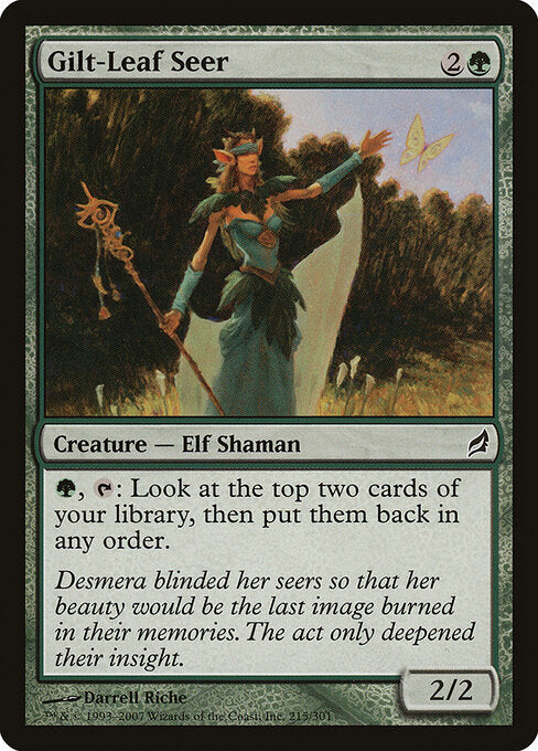 Gilt-Leaf Seer - Lorwyn - 215