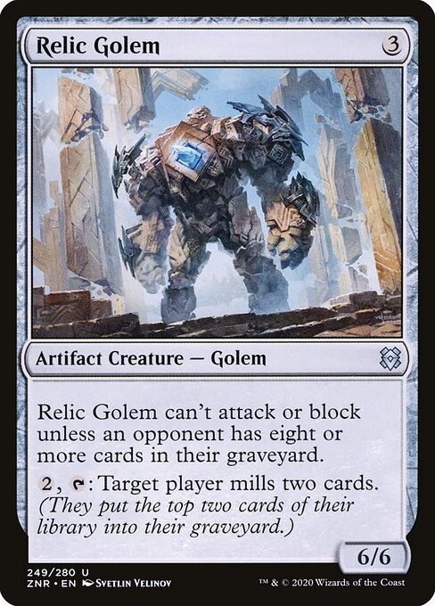 Relic Golem - Zendikar Rising - 249